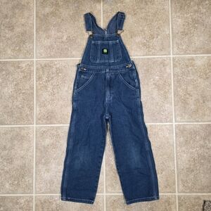 John Deere Kids Denim Overalls Size 7